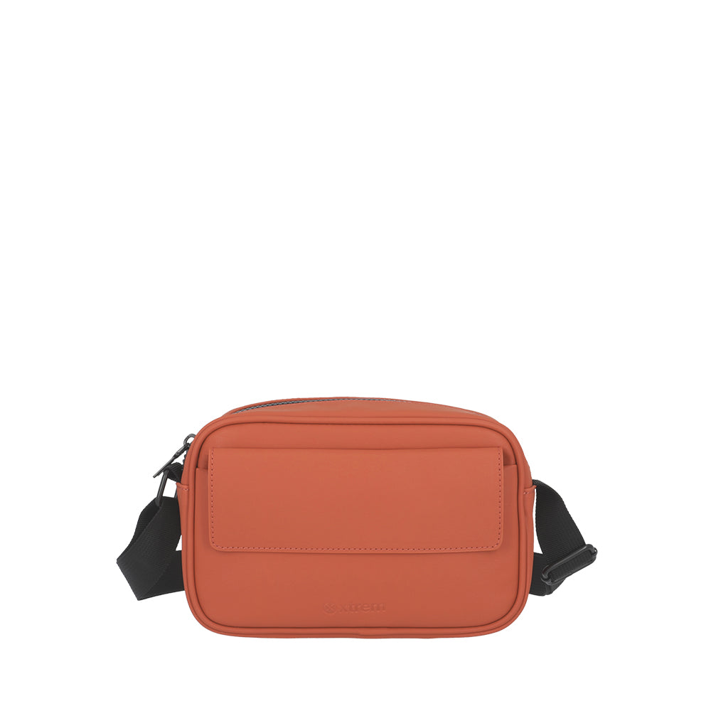 Cartera bandolera Iris naranja S