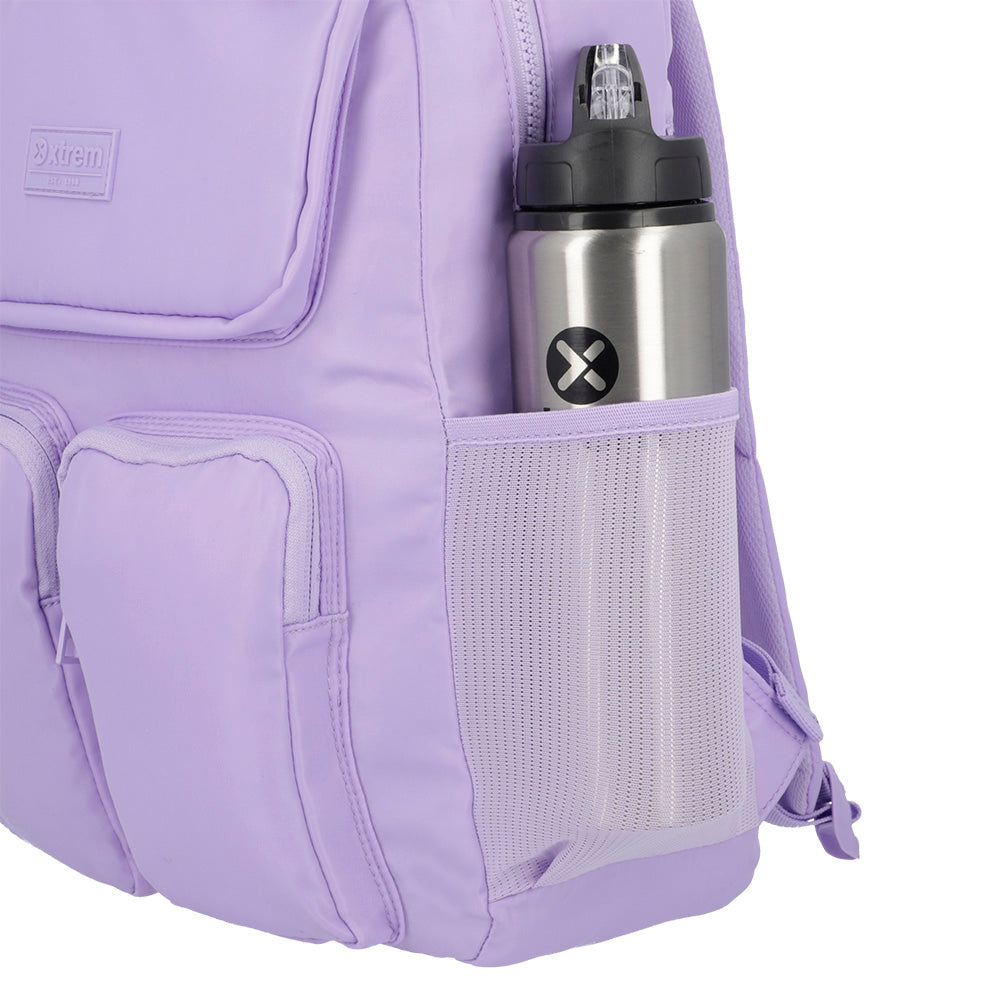 Mochila para laptop Queens 15" morada