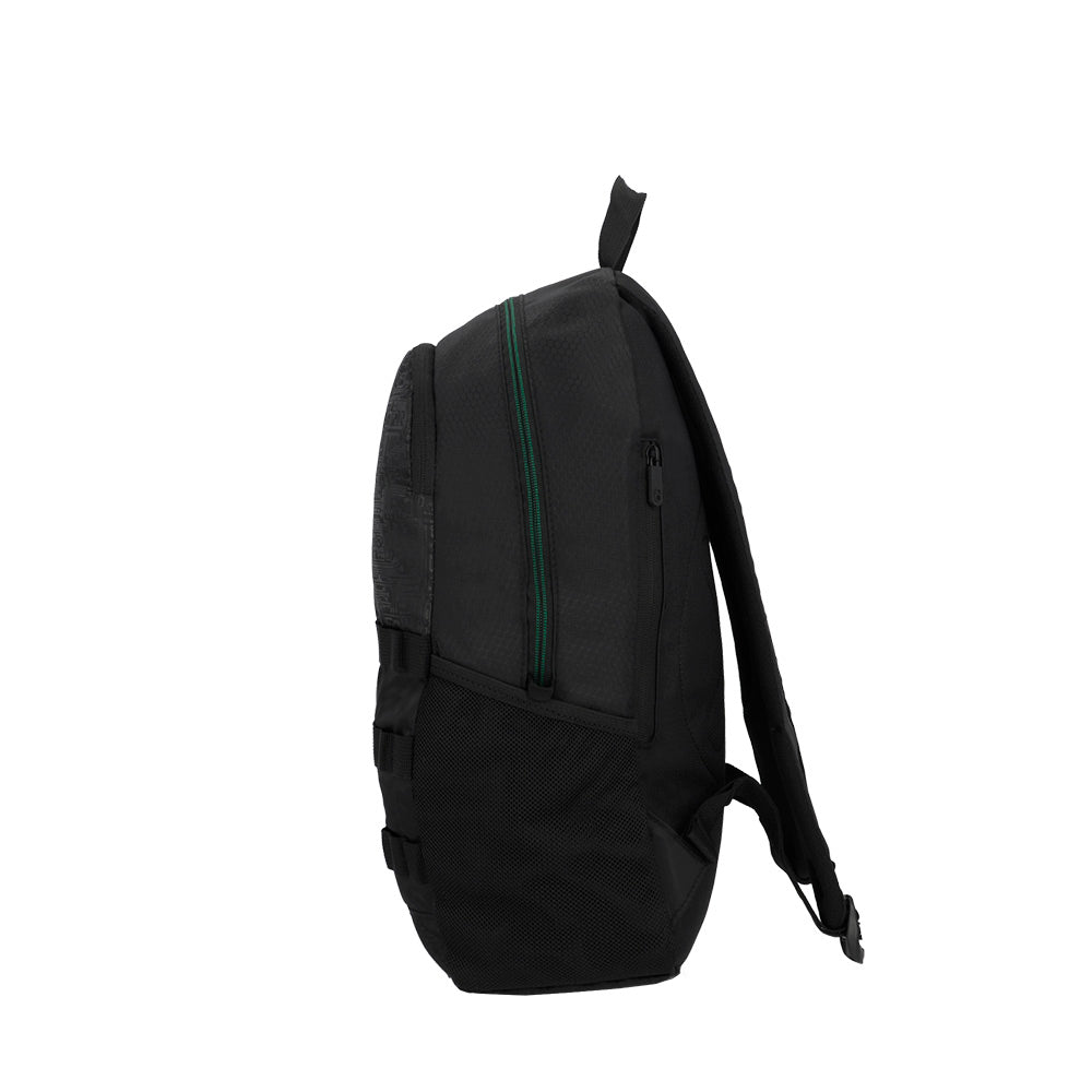 Mochila para laptop Clinton 15" negra/verde