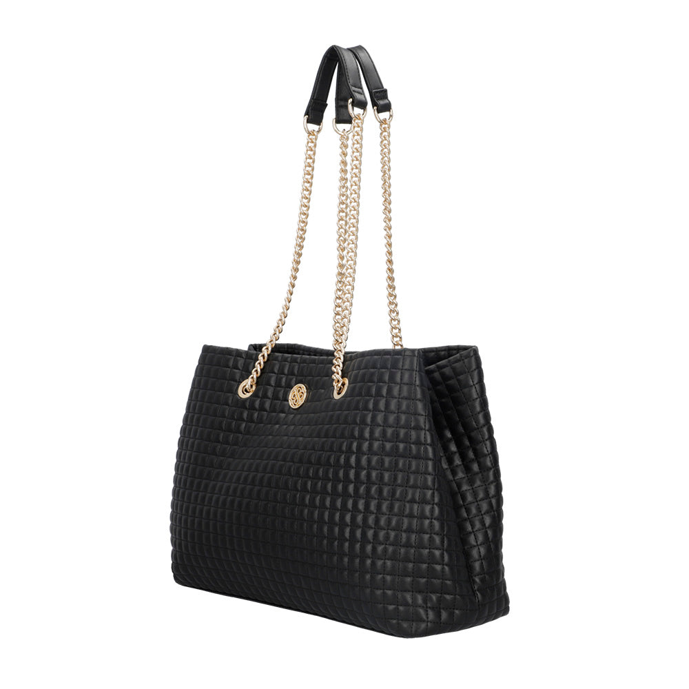 CARTERA DE HOMBRO VERSALLES FW24 NEGRO L