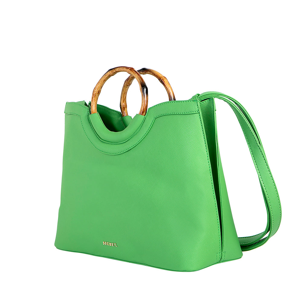 Tote bag Manila verde M