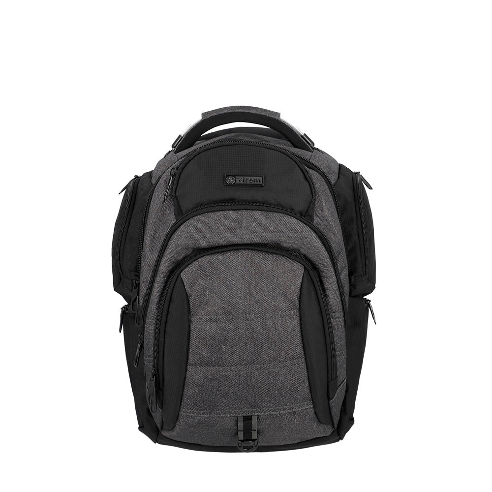 Mochila para notebook 17" de hombre Legend gris