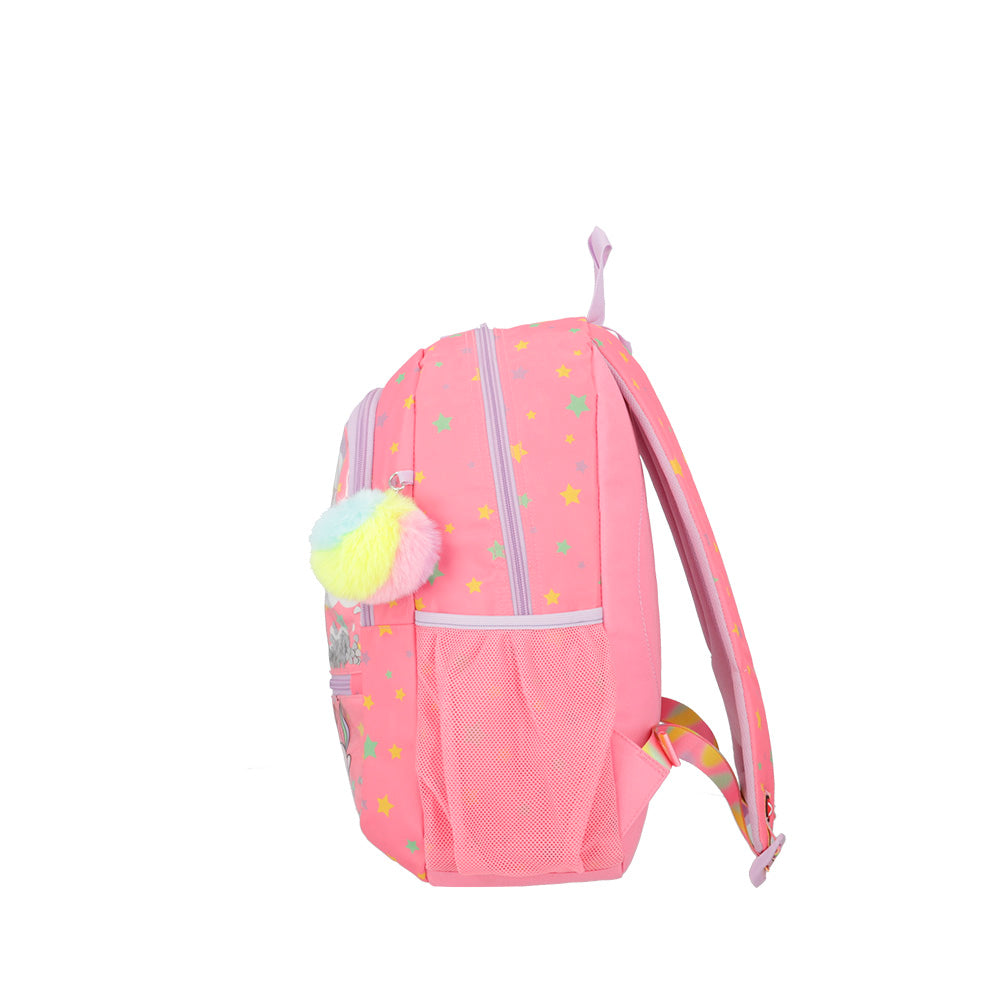 Mochila para niñas Logan de unicornios rosada