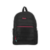 Mochila para laptop Hamilton 15" negra/rosada