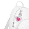 Mochila para mujer LOVE TWO blanca