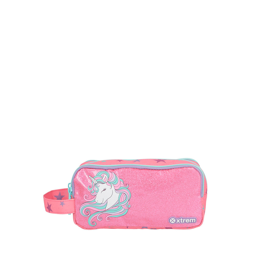 Estuche University+ 4Xt Pink Unicorn L