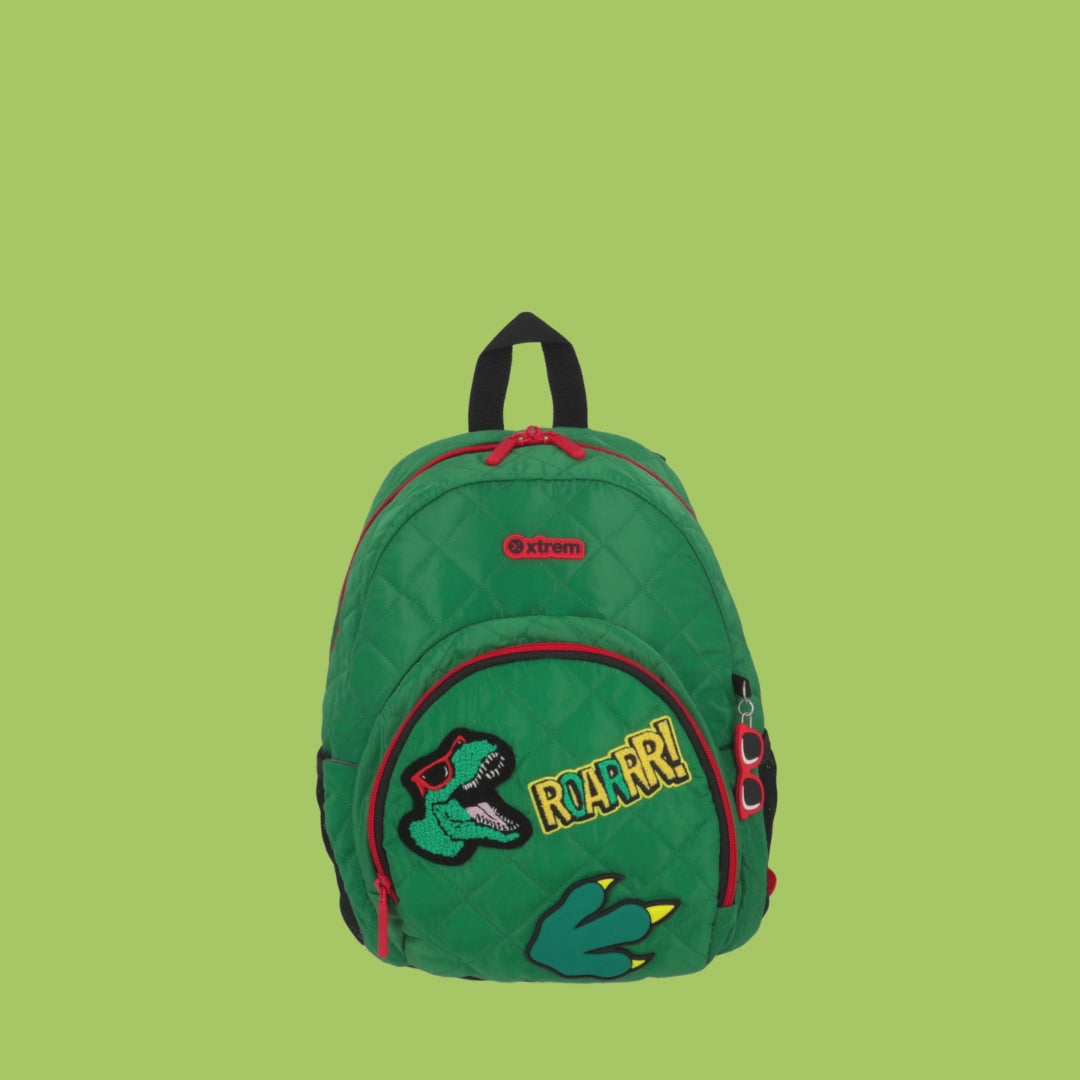 Mochila Power para niños  verde